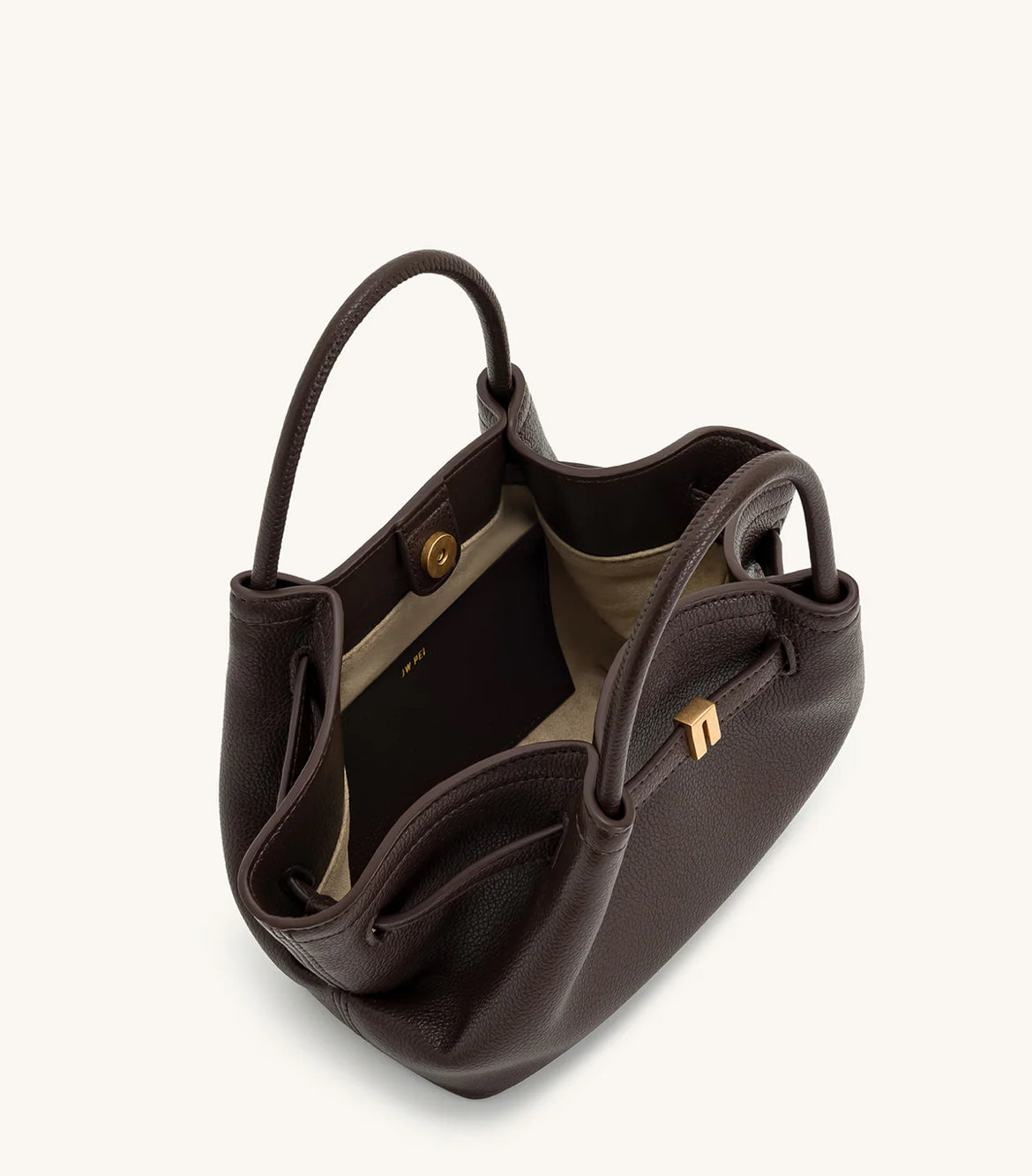 Hana Mini Tote Bag - Dark Brown