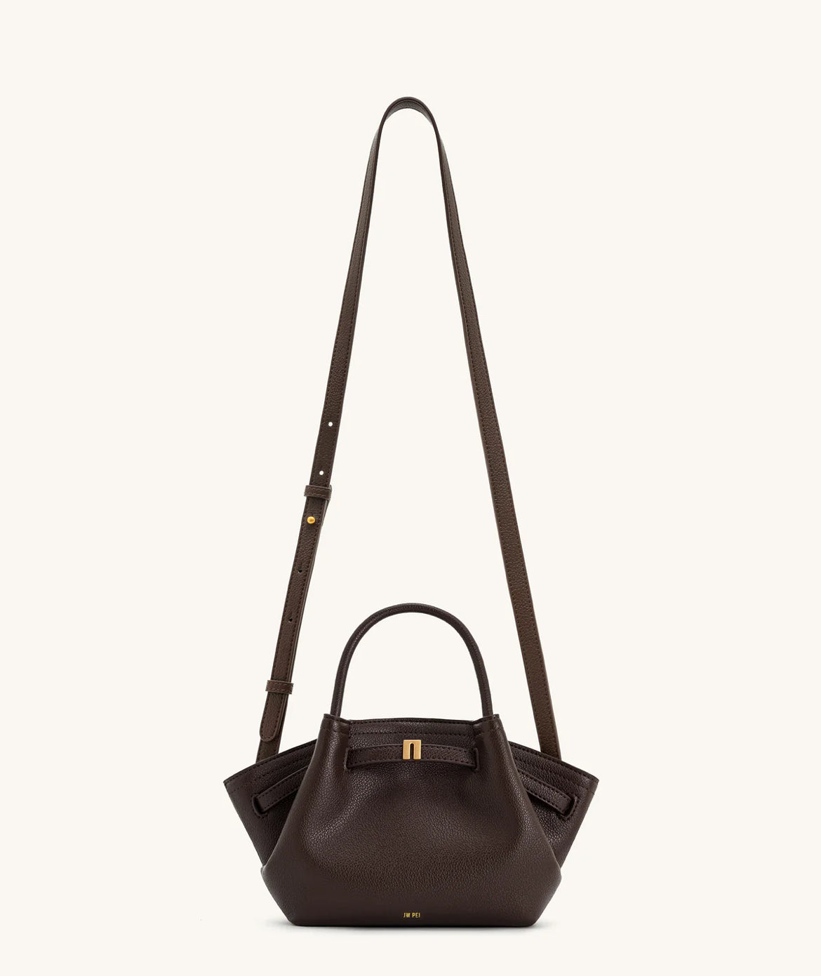 Hana Mini Tote Bag - Dark Brown