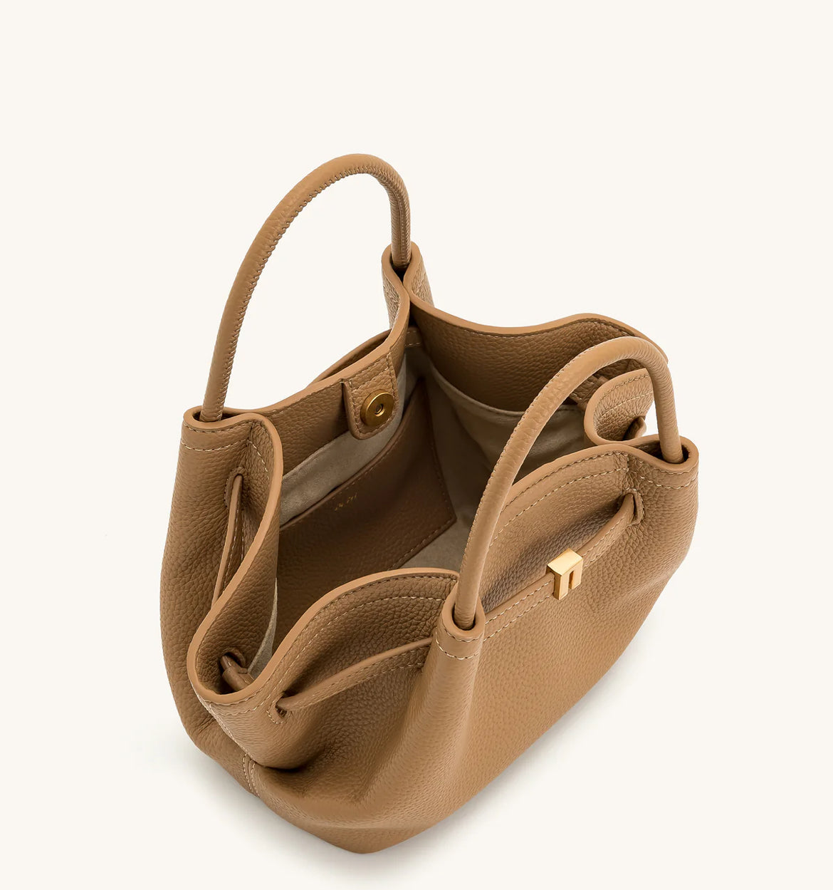 Hana Mini Tote Bag - Latte