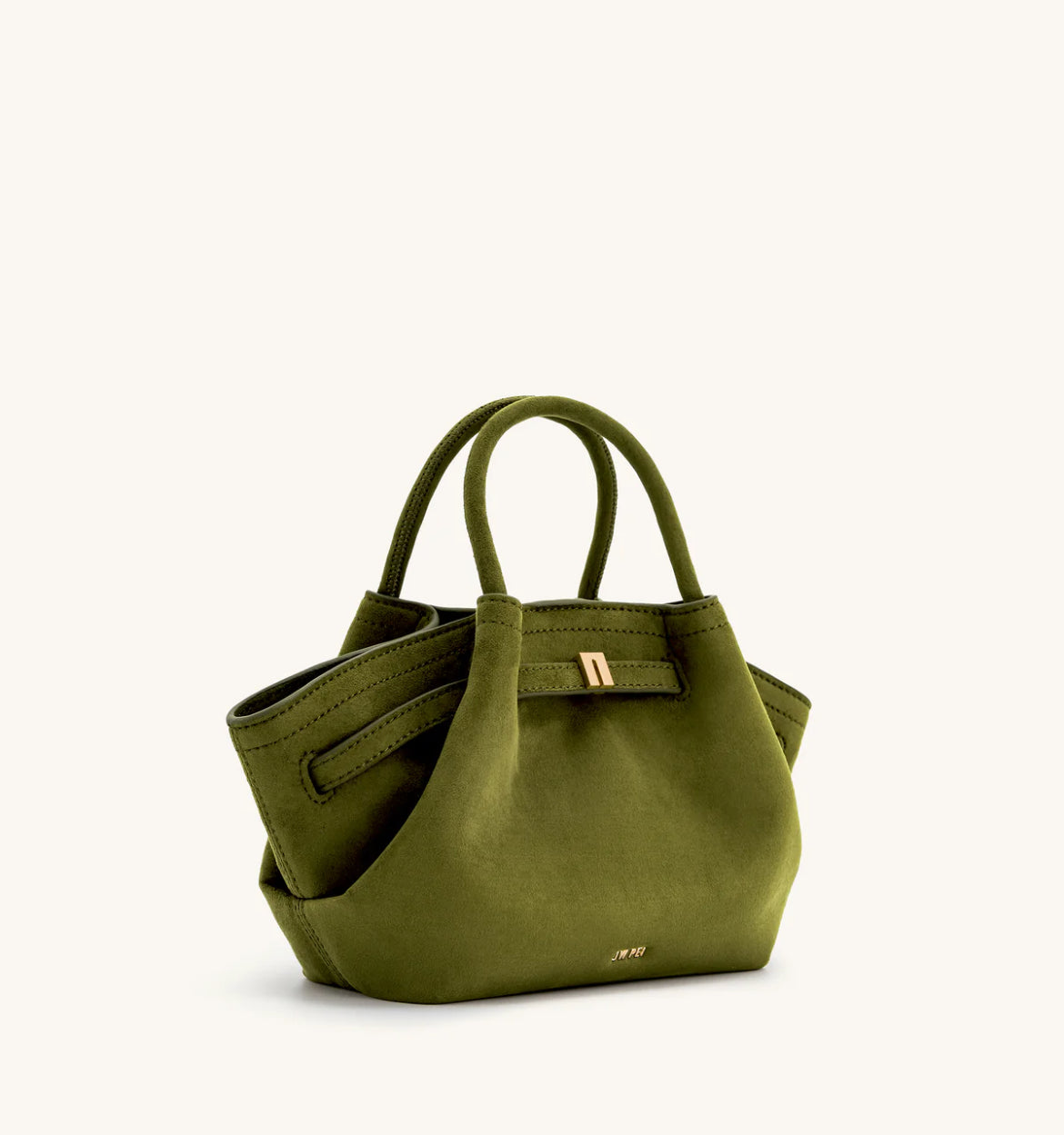 Hana Mini Tote Bag - Dark olive
