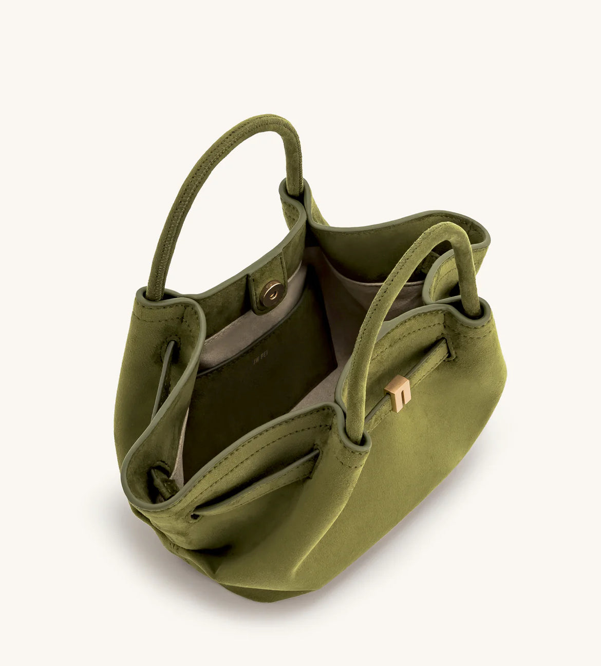 Hana Mini Tote Bag - Dark olive