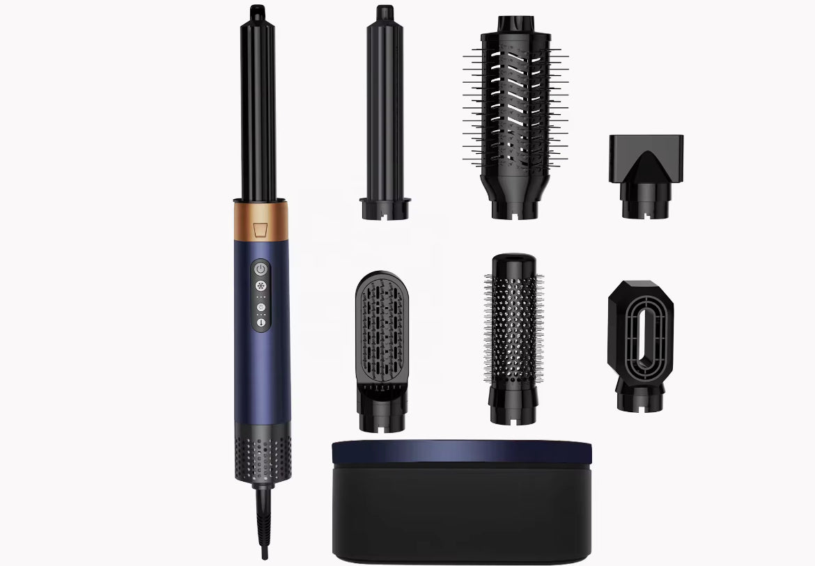 Dyson Airwrap i.d.™ - cheveux raides à ondulés (Bleu Céramique)