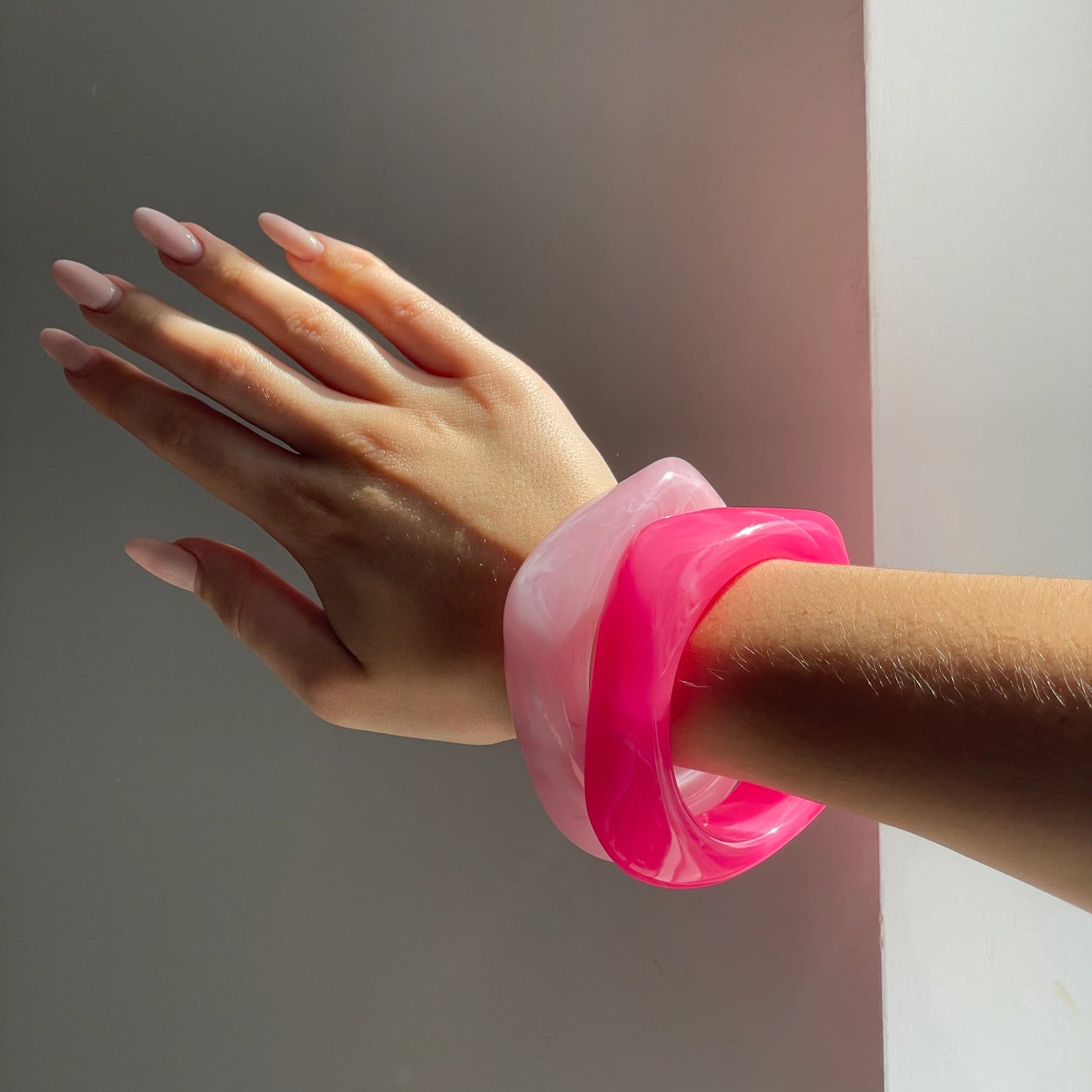 Bangle dark pink