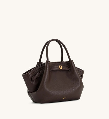 Hana Mini Tote Bag - Dark Brown