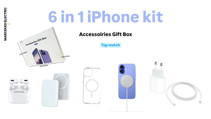 6 in 1 iPhone Kit accessoiries