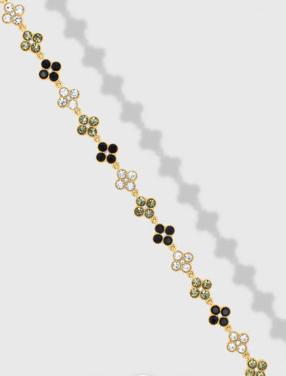 Honey amber dark green