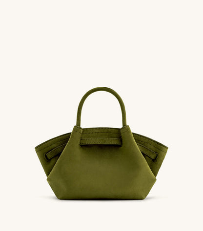 Hana Mini Tote Bag - Dark olive