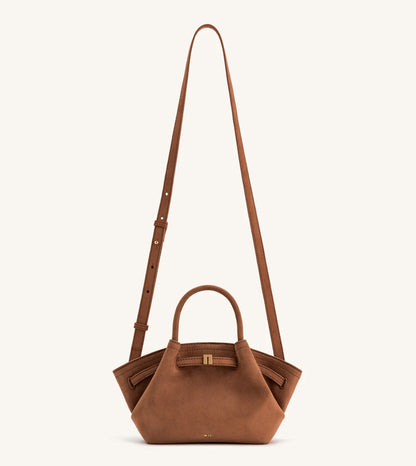 Hana Mini Tote Bag - Brown