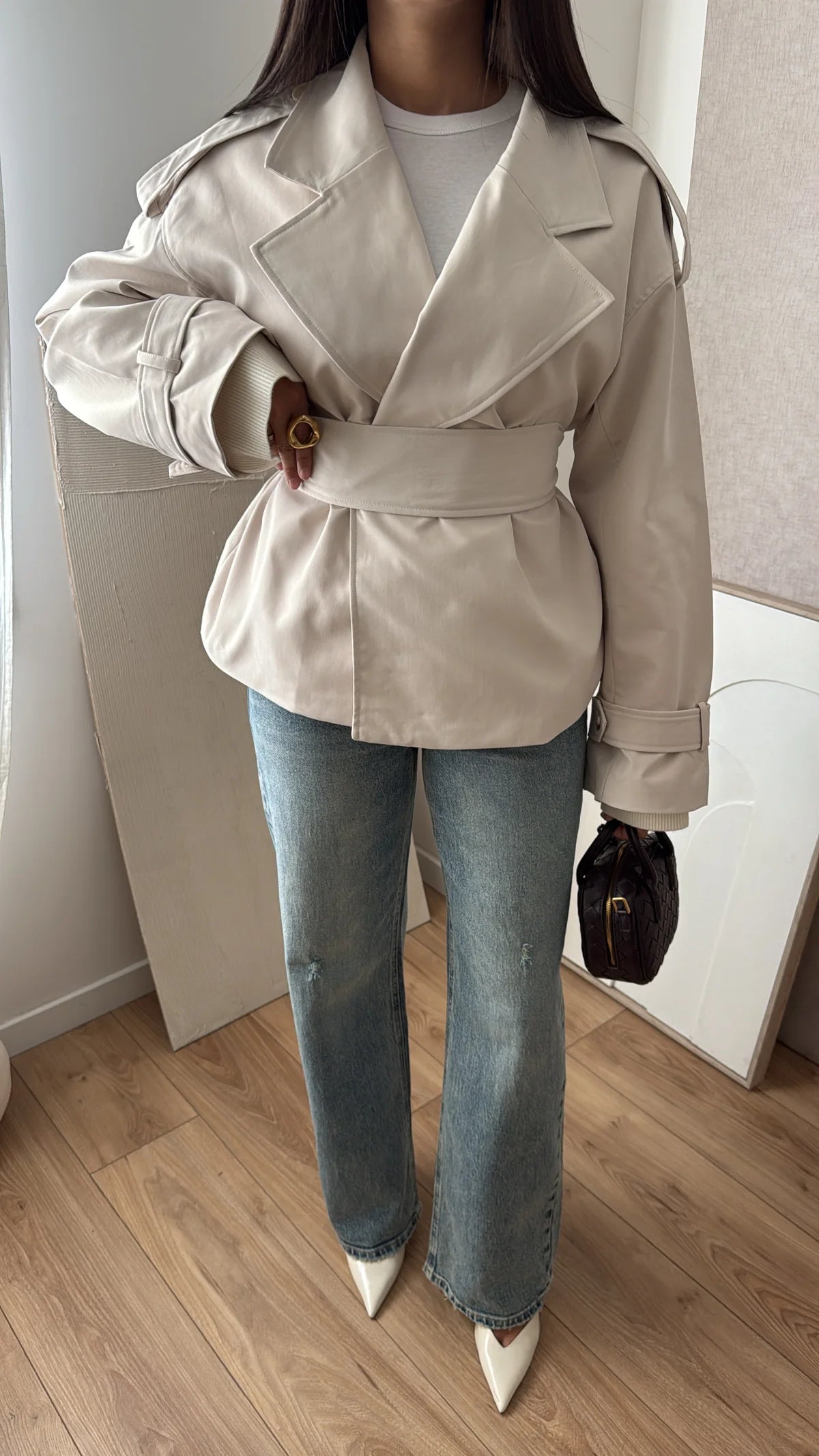 TRENCH COURT [beige]