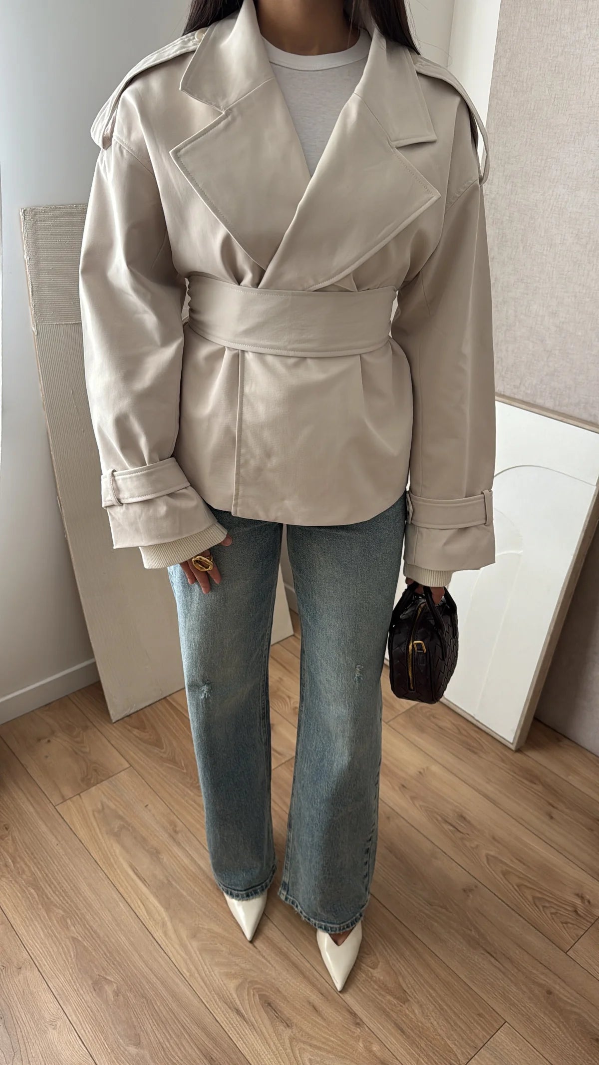 TRENCH COURT [beige]